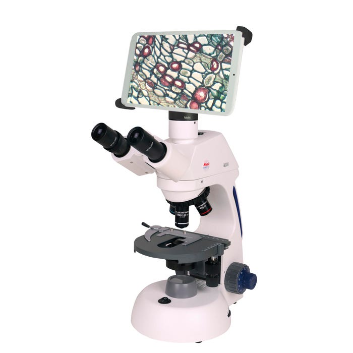 Swift Optical M17T-BTI1-P Advanced Compound Microscope with 8 Inch Tablet