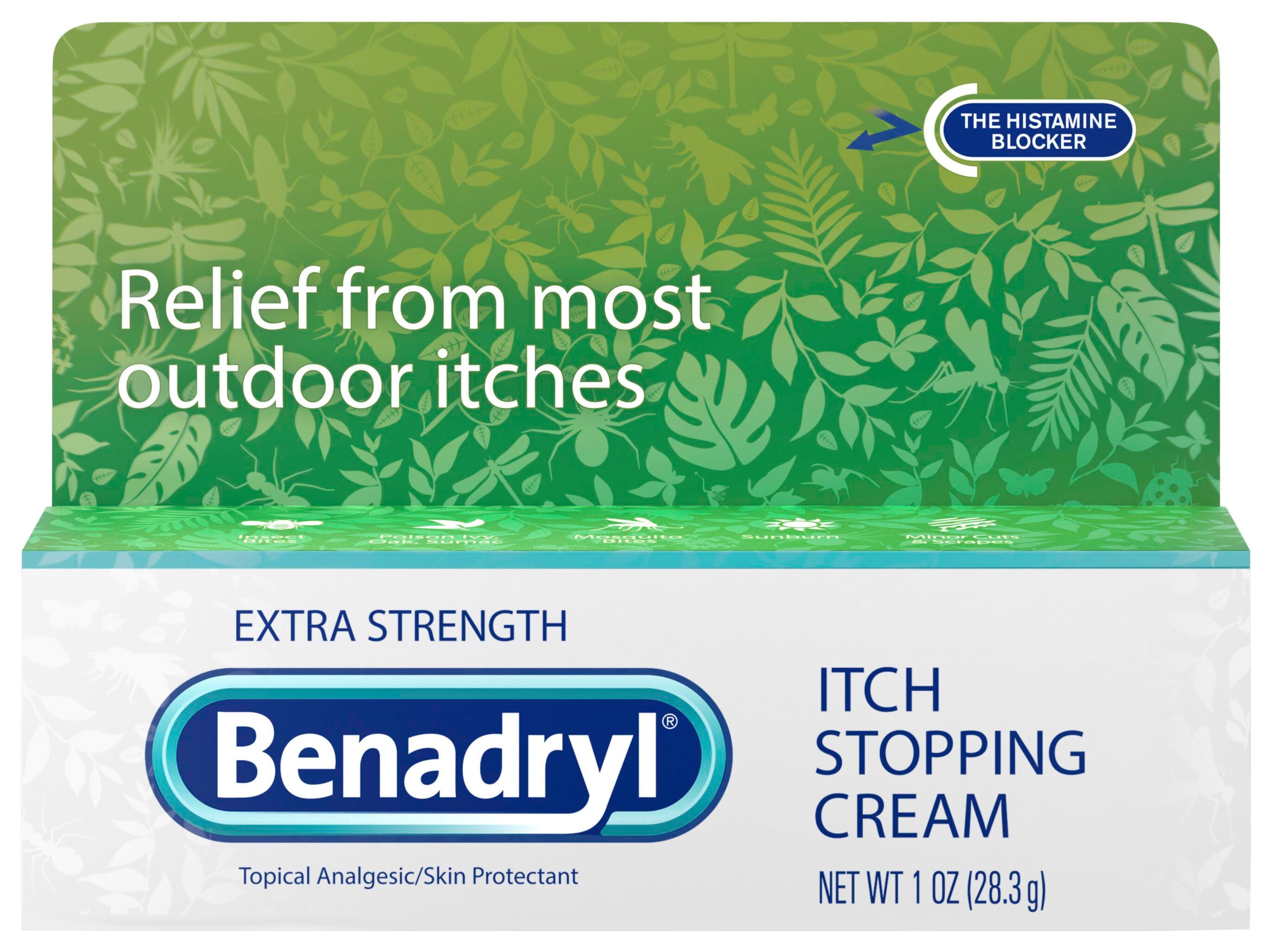 Image for Benadryl Cream, Extra Strength, 1 oz from School Specialty