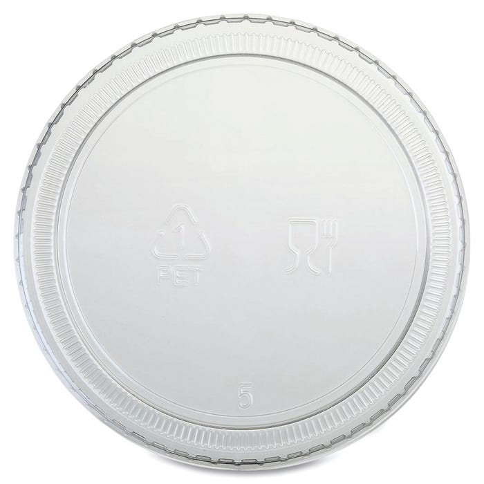 Genuine Joe Portion Cup Lid, 4-5 Ounce, Clear, Pack of 2500