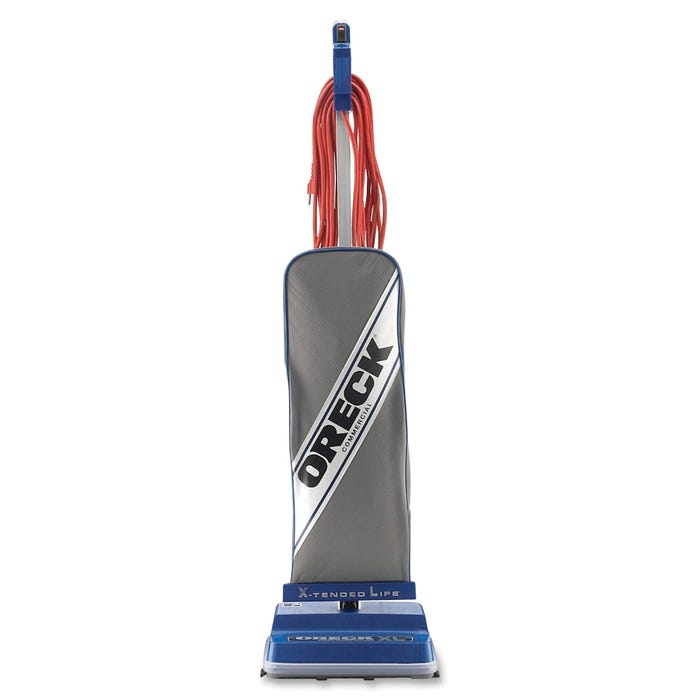 Oreck XL2100RHS XL Commercial Upright Vacuum, Lightweight, Blue/Gray