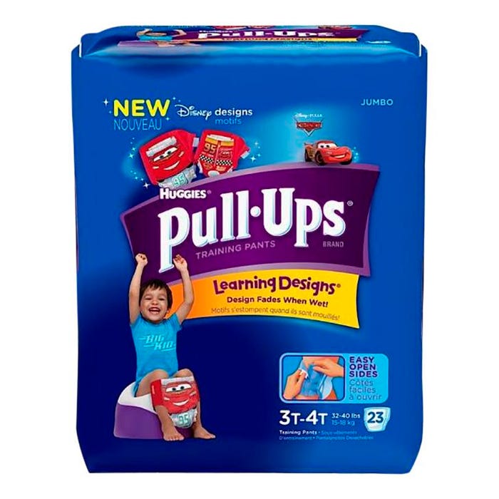 Huggies Pull-Ups Training Pants, 3T-4T Boys, Case of 88