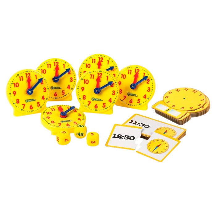 Learning Resources About Time! Small Group Activity Set