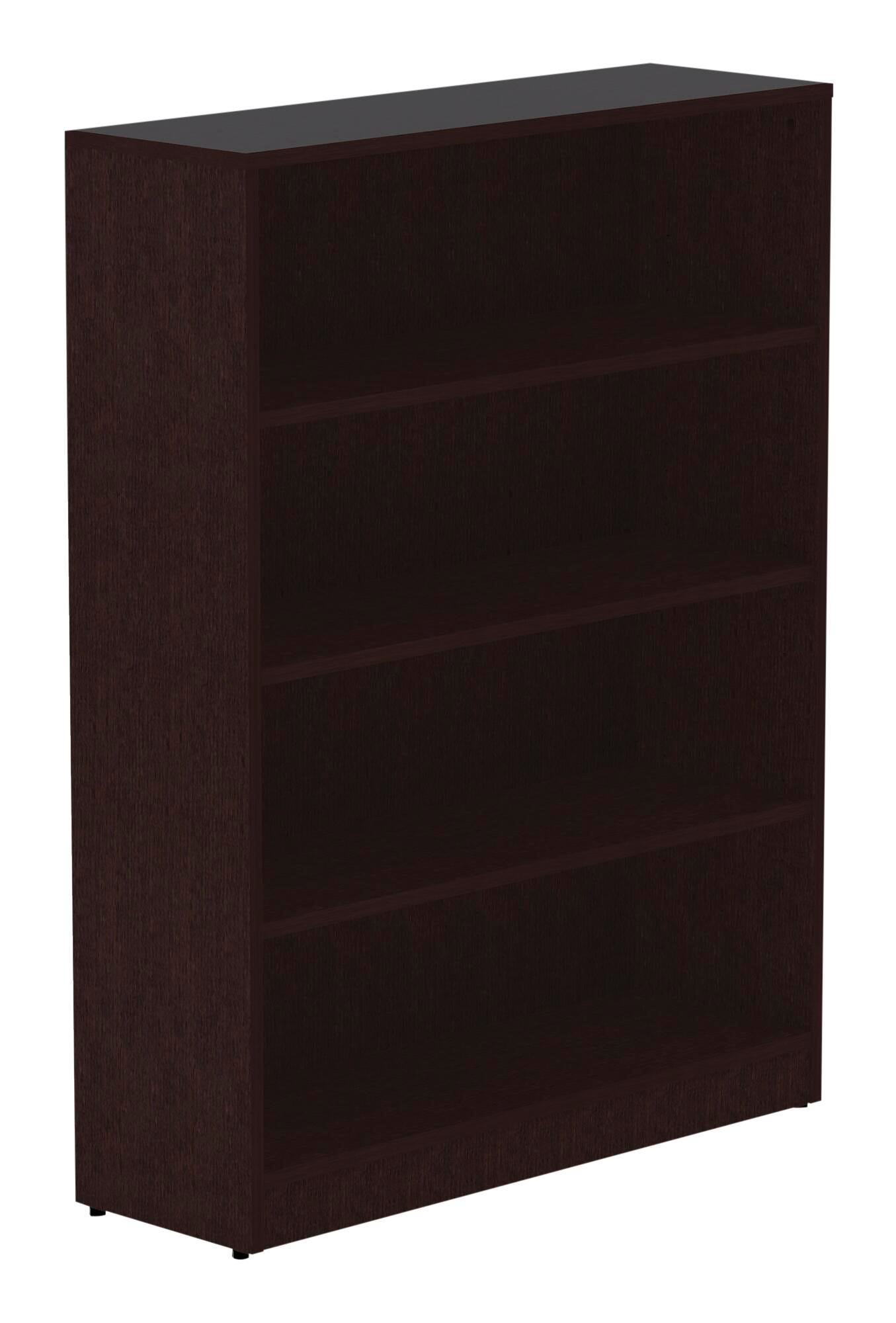 Image for Classroom Select Laminate 4 Shelf Bookcase, 36 x 12 x 48 Inches, Espresso from School Specialty