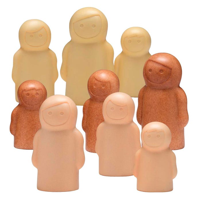 Yellow Door Little People Sensory Play Set, 9 Pieces