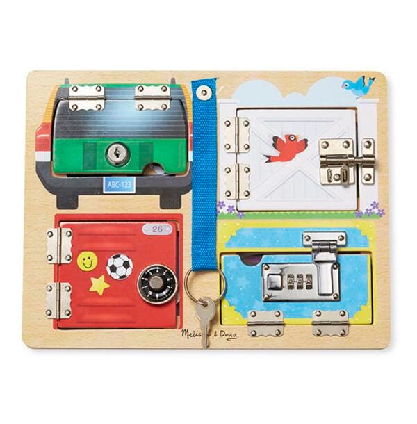 Melissa & Doug Lock and Latch Board 1609209