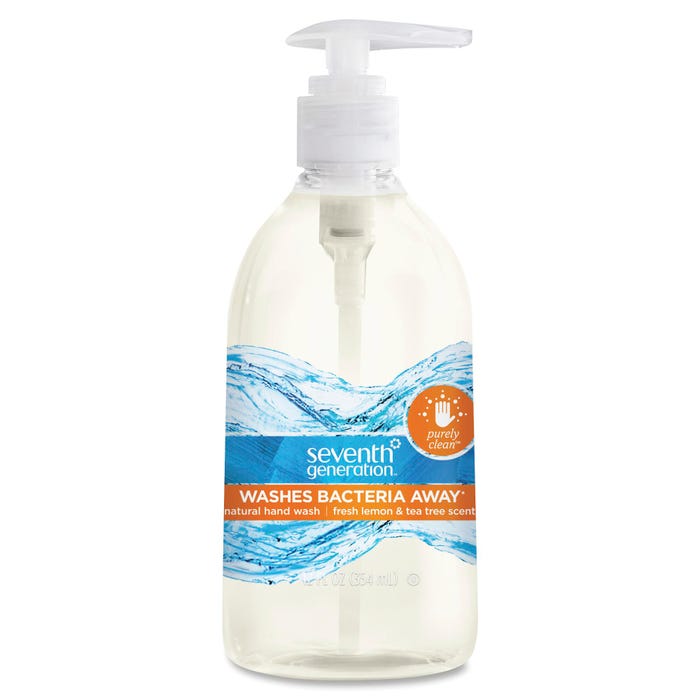 Seventh Generation Purely Clean Natural Handwash, 12 oz, Clear