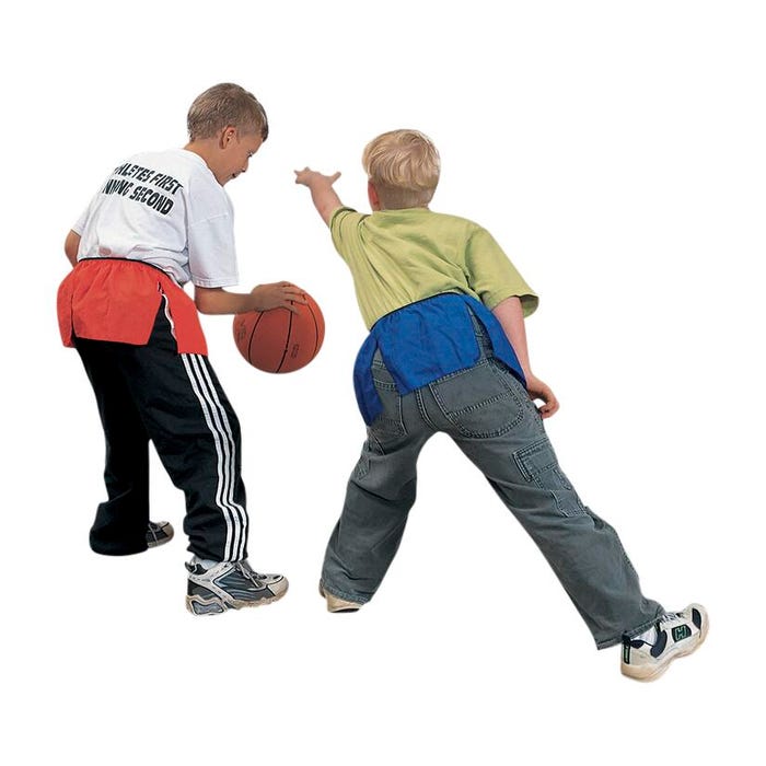 Sportime Sport Rapps, Set of 12, Red