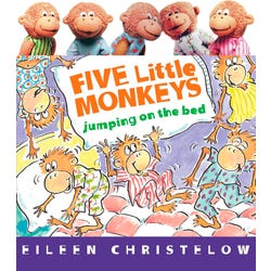 Five Little Monkeys Book and Puppet Set, Item Number 2116495