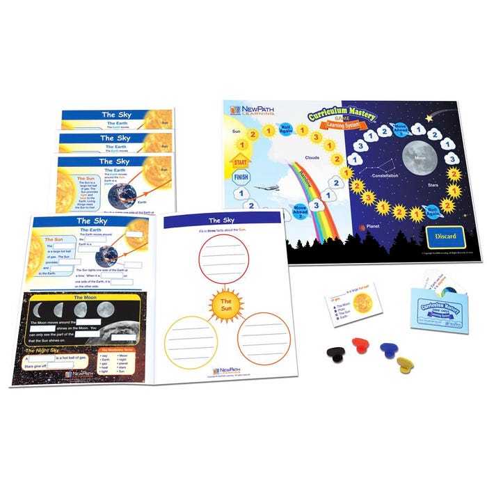 NewPath Learning The Sky Learning Center Game, Grades 1 to 2