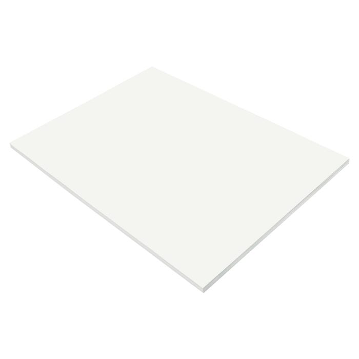 Prang Medium Weight Construction Paper, 18 x 24 Inches, White, 50 Sheets