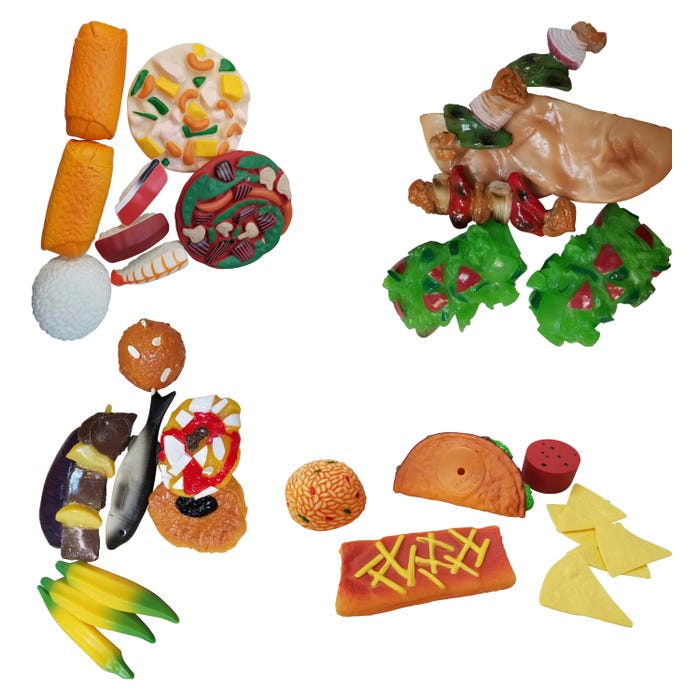 Marvel Education Multicultural Foods, Set of 23