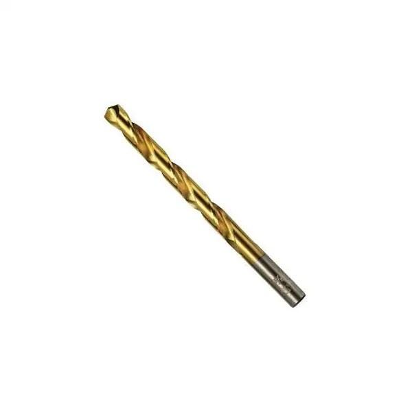 IRWIN 1/8-Inch Titanium Nitride Coated HSS Drill Bit, 135-Degree Split Point