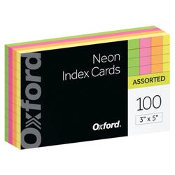 3X5 Ruled Index Cards, Item Number 1437856