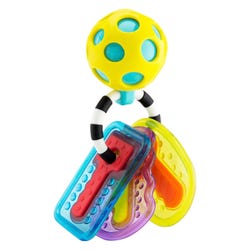 Image for Sassy Baby Drive & Drool Keys Baby Toy from School Specialty