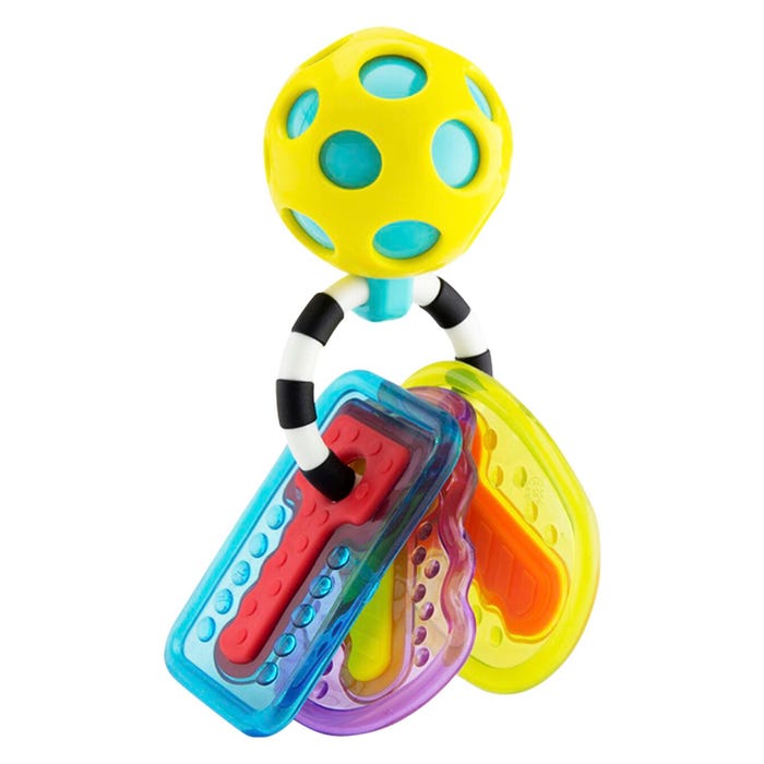 Sassy Baby Drive & Drool Keys Baby Toy