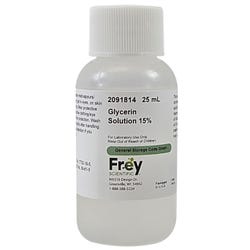 Frey Scientific Glycerin Solution 15%, 25mL