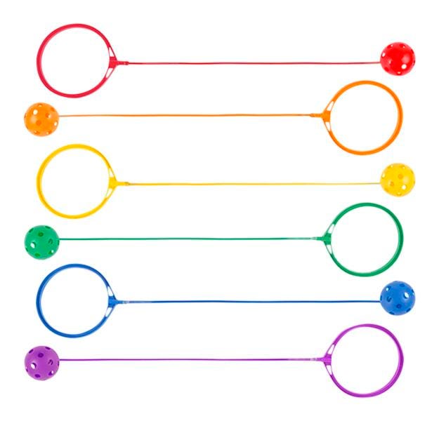 Champion Sports Swing Balls, Set of 6, Assorted Colors 1004908