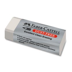 Faber-Castell Dust-Free Vinyl Large Erasers, Box of 20