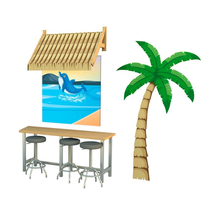 Inventionland Tiki Tech Bar Mini Starter Kit Level 1
