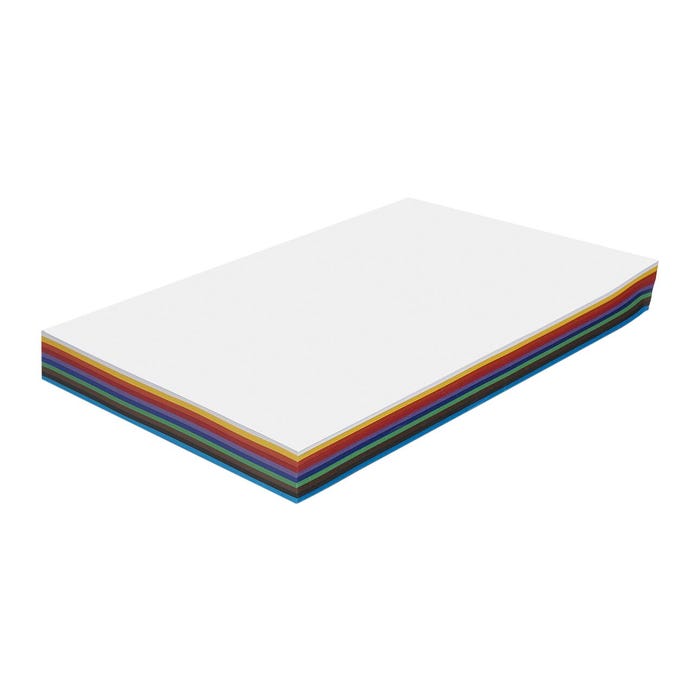 Nasco Premium Construction Paper, 12 x 18 inches, 74 lbs, Pack of 250