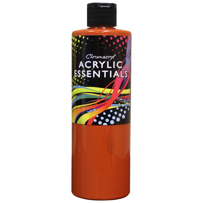 Chromacryl Acrylic Essentials, Red Oxide, Pint