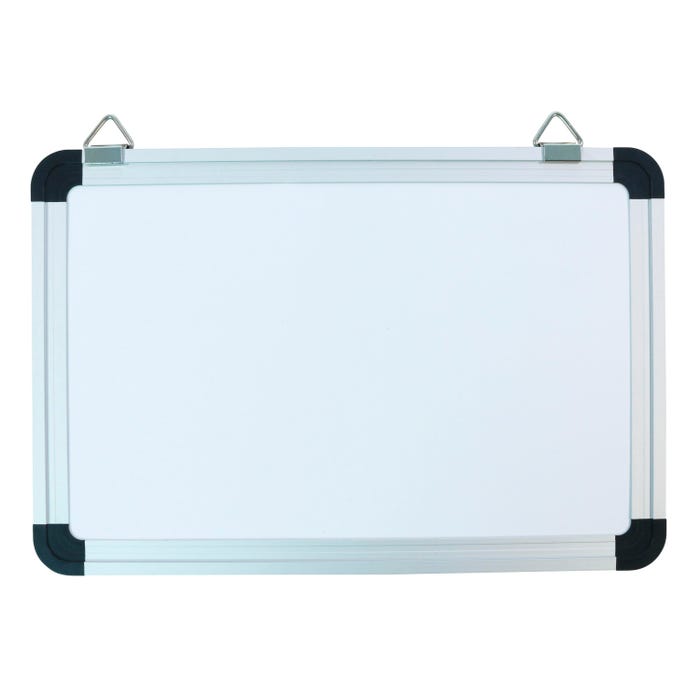School Smart Small Magnetic Dry Erase Board, Aluminum Frame, 17-1/4 x 14-1/2 Inches