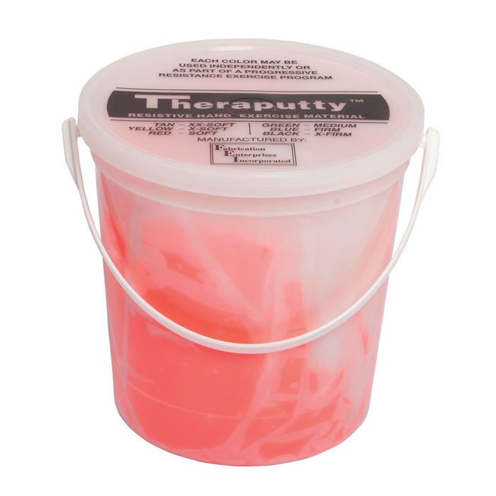 CanDo Theraputty, Soft, 5 Pound, Red