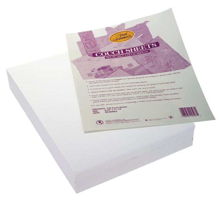 Arnold Grummer Reusable Couch Blotter Sheets, 9-1/4 x 11-3/4 Inches, 20 Sheets