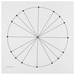 Geyer Instructional Graphing Dry-Erase Magnets, Unit Circle