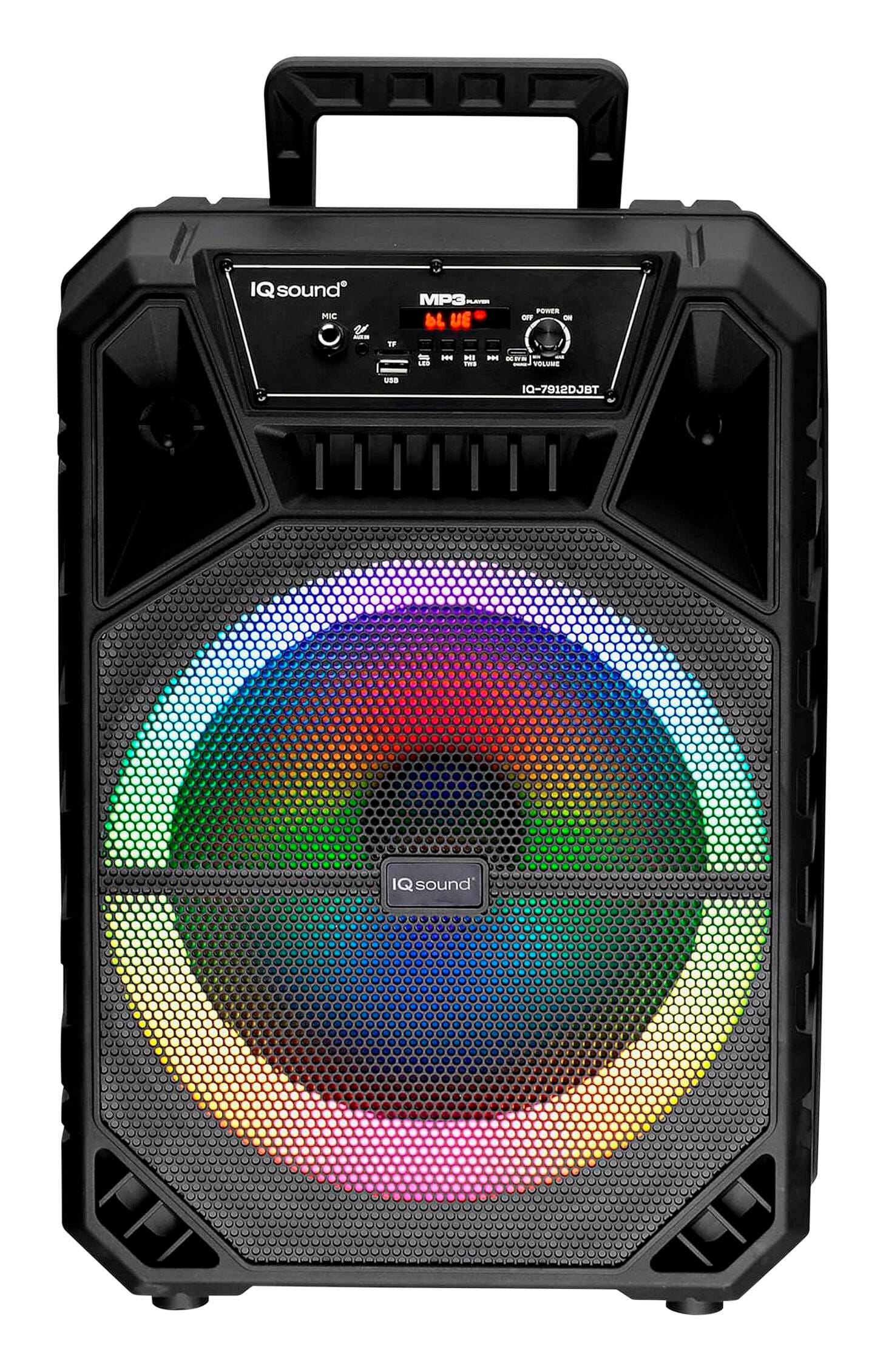 Image for SuperSonic IQSound Portable Bluetooth Speaker, 12 Inches from School Specialty