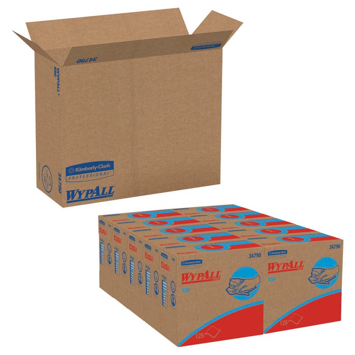 WYPALL X60 Wipers, 10 Packs of 126