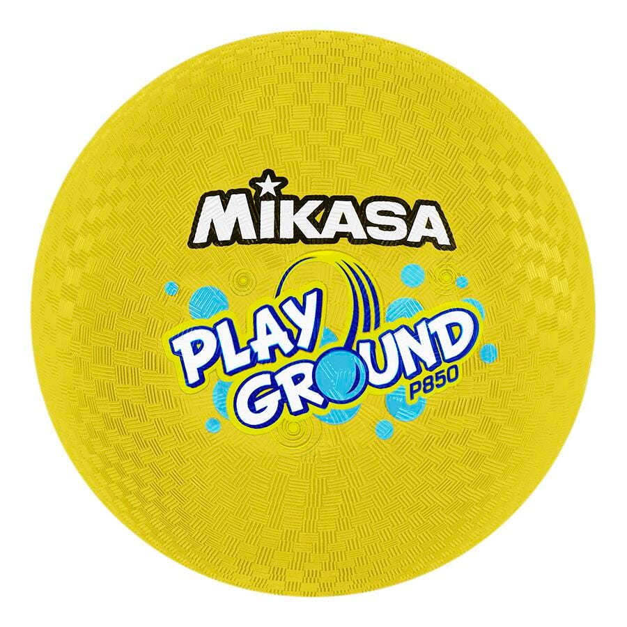 Image for Mikasa 4-Square Rubber Playground Ball, 8-1/2 Inches, Yellow from School Specialty
