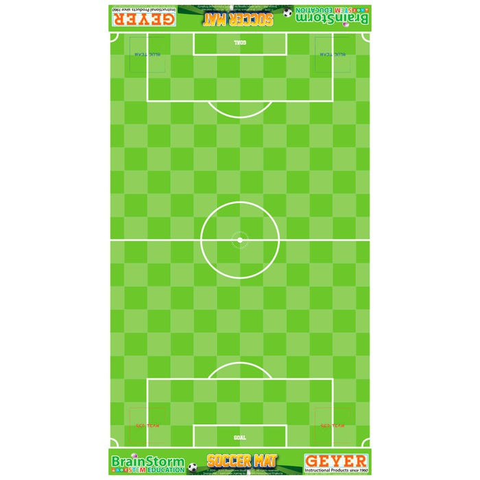 Brainstorm Soccer Robotics Mat, Item Number 2102827