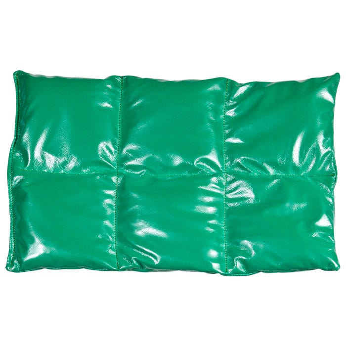 Abilitations Vinyl Weighted Lap Pad, Small, Green