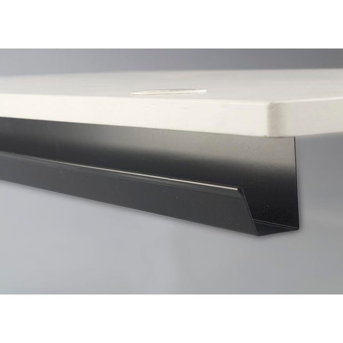 Balt Cable Management Tray for Split-Level Workstations, 21-1/2 W Inches, Black, Set of 2