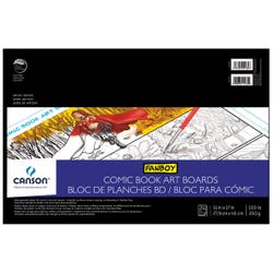 Canson® Comic Book Art Boards, 11 x 17 Inch, White