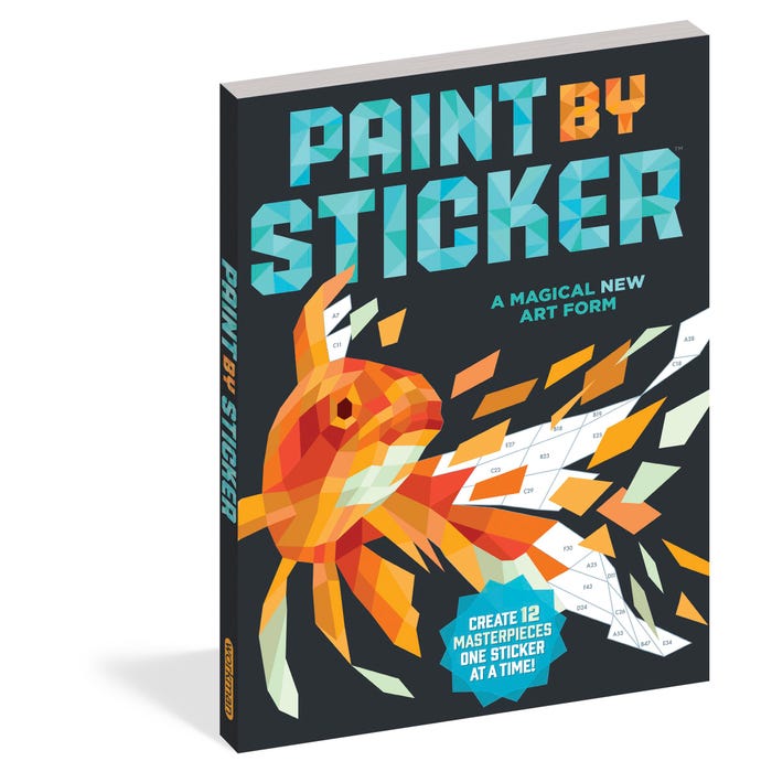 Paint by Sticker Book
