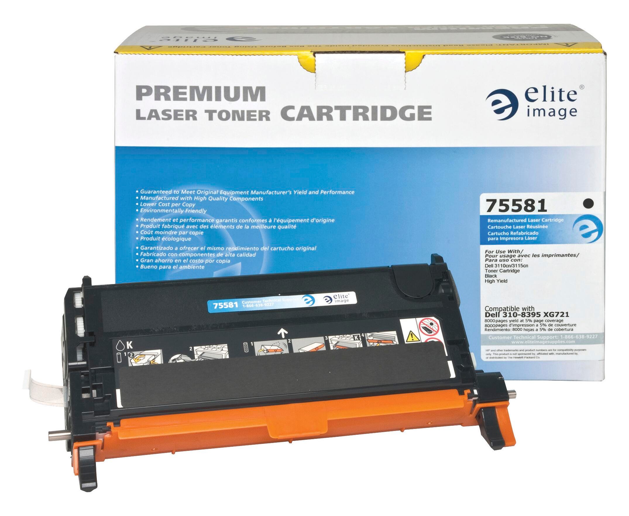Remanufactured Laser Toner, Item Number 1405117