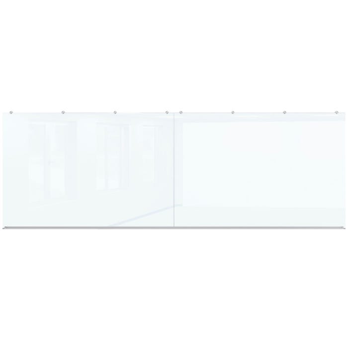 MooreCo Basic Glass Wall Panel, 4 x 12 Feet
