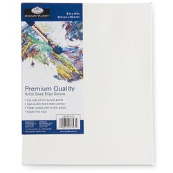 Royal Brush Essentials Deep Edge Stretched Canvas, 8 x 10 inches