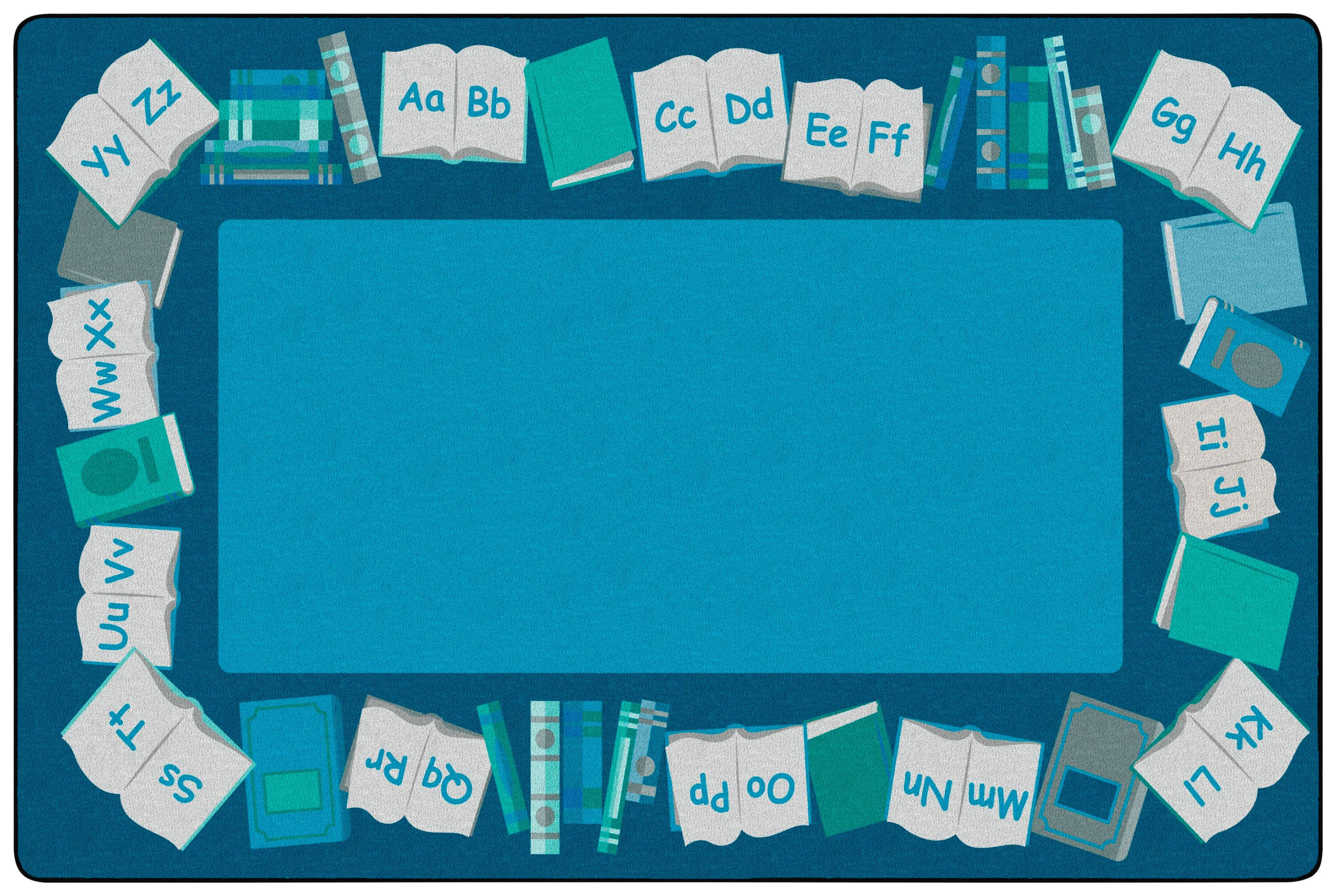 Childcraft Alphabet Book Border Carpet, Rectangle 4000075