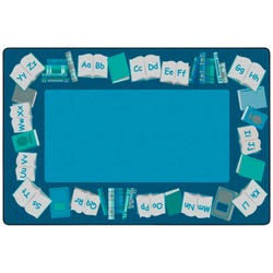 Childcraft Alphabet Book Border Carpet, Rectangle 4000075
