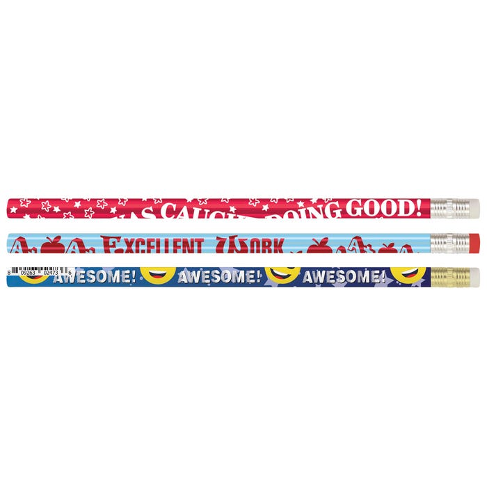 Musgrave Pencil Co. Teachers Motivate Design Pencil Mix, Pack of 144