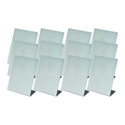 Sax Single Sided Self-Portrait Mirror with Base, 8-1/2 x 11 Inches, Pack of 12 405596