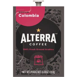 Alterra Colombia Coffee, Med/Balanced Coffee, Pack of 100, Item Number 1565255