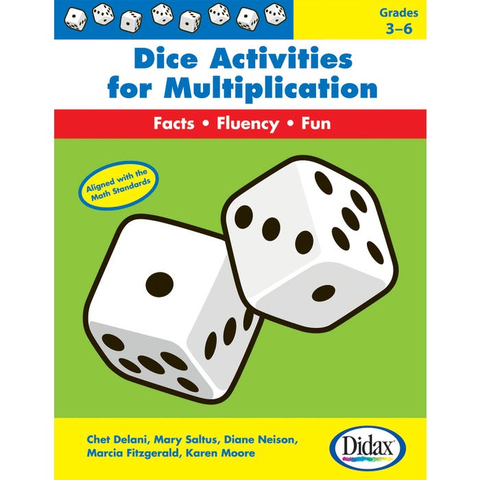 Didax Dice Activities for Multiplication