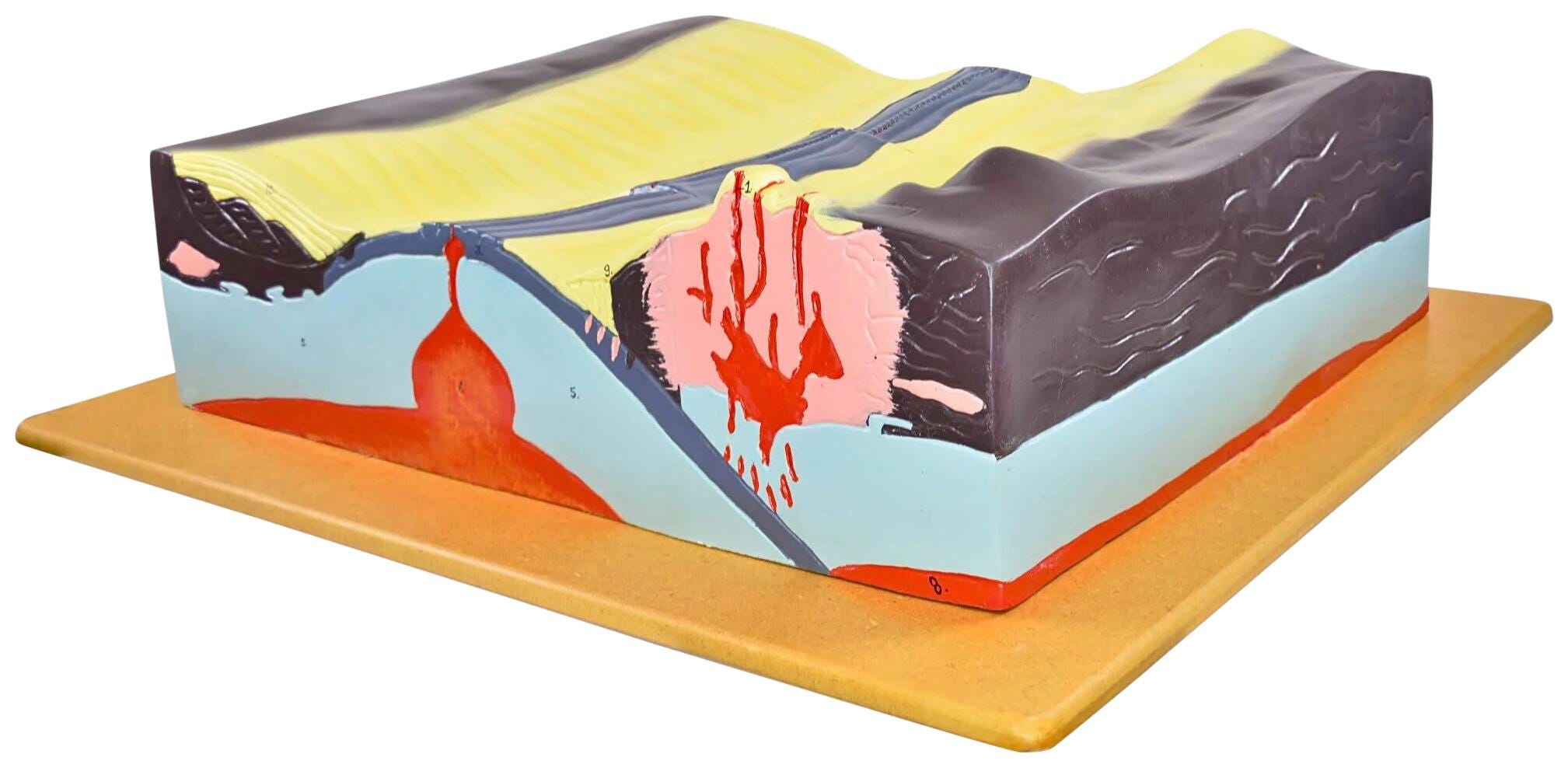 Image for Eisco Labs Tectonics Model with Labeled Features from School Specialty