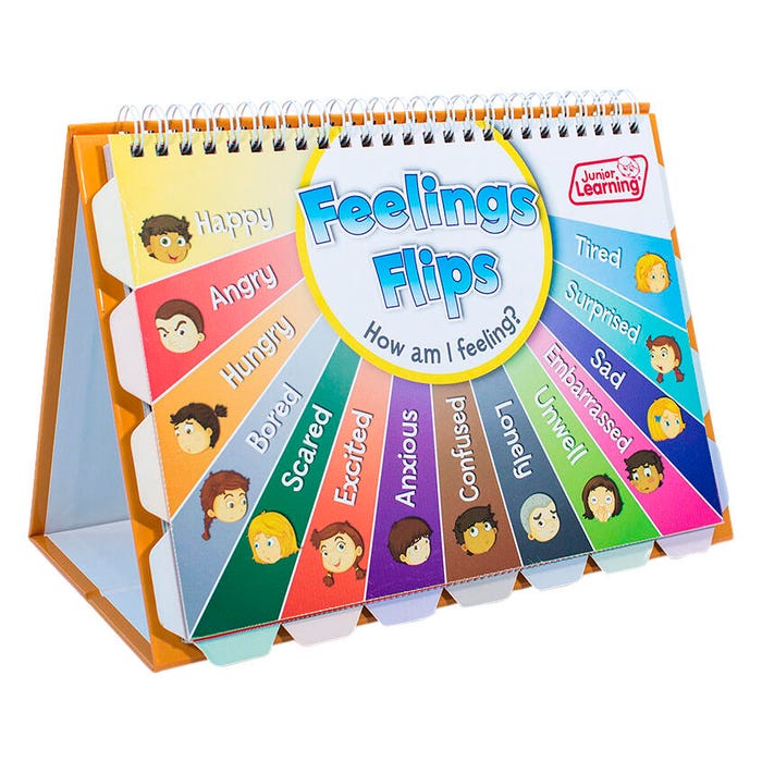 Junior Learning Feelings Flips Chart