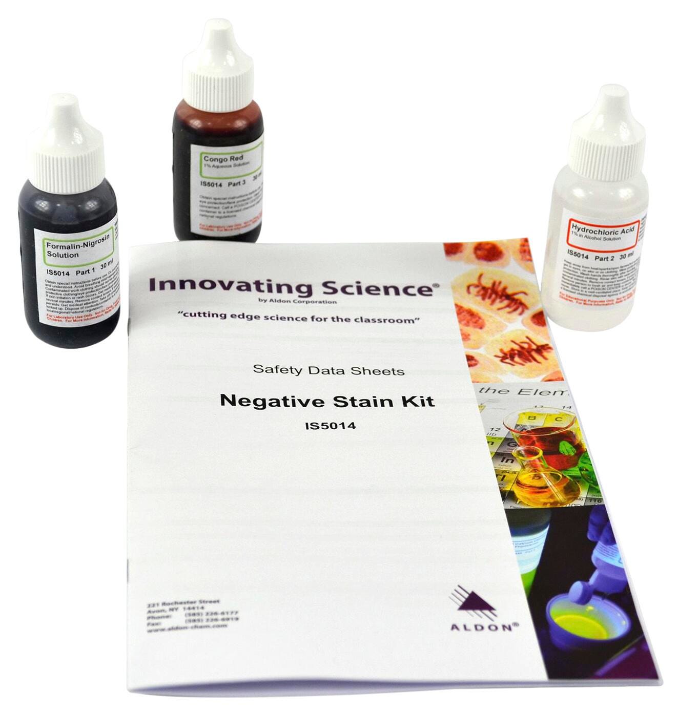Image for Innovating Science Negative Stain Kit from School Specialty