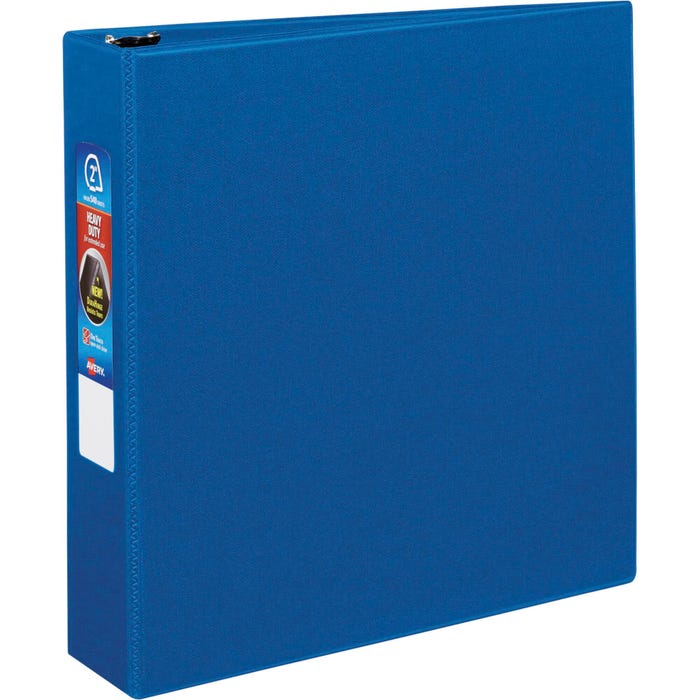 Avery Heavy Duty Binder, 2 Inch D-Ring, Blue
